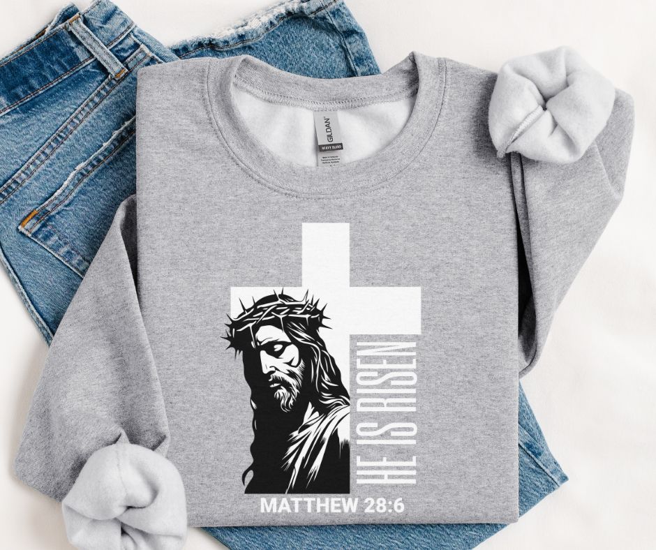 He is Risen (Matthew 28:6) - DTF