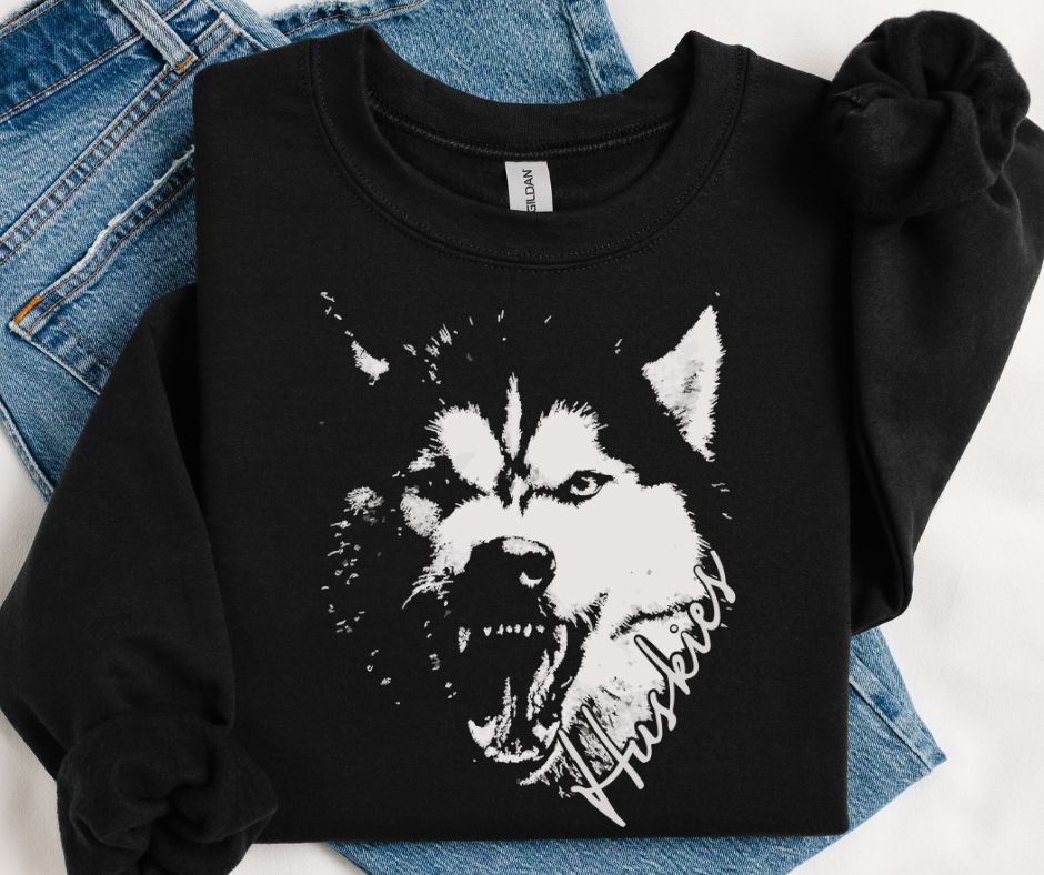 Huskies (Aggressive Mascot) - DTF