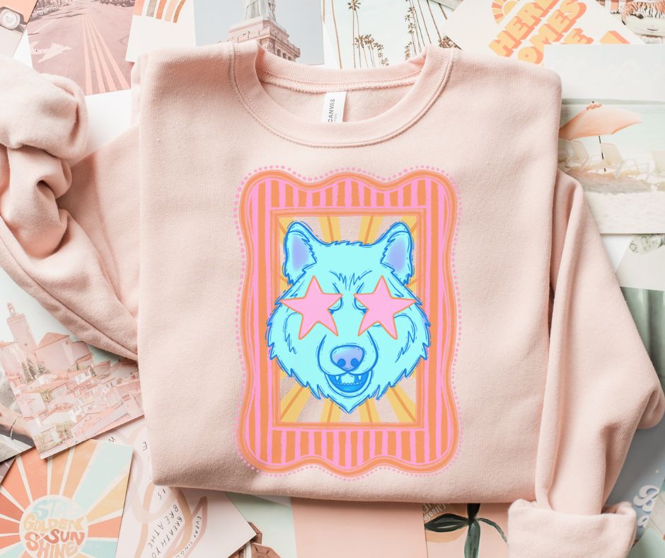 Huskies (Preppy Stars Mascot) - DTF