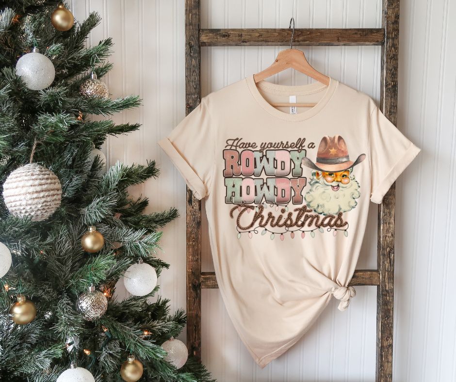 Have yourself a HOWDY Christmas - DTF