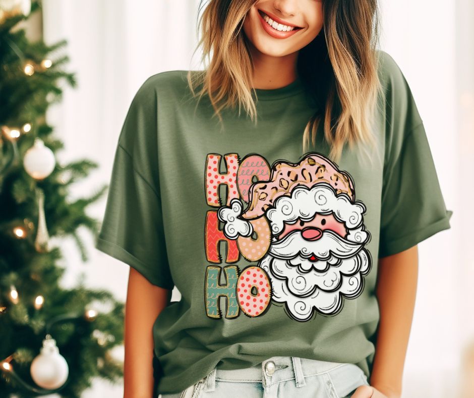 Ho Ho Ho Santa - DTF