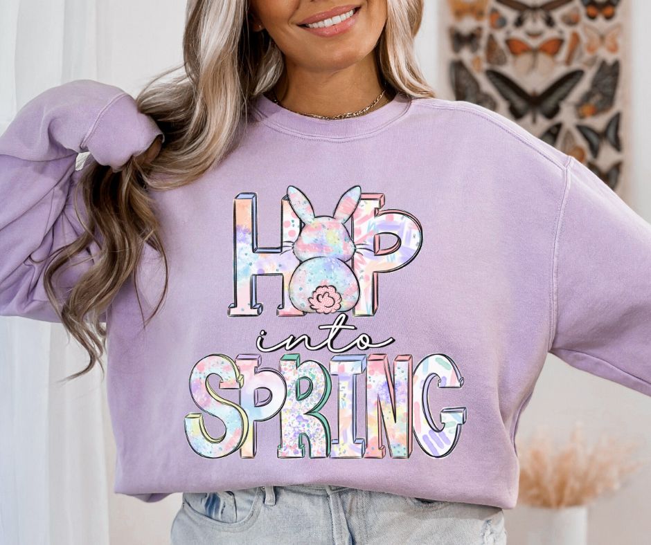 Hop into Spring - DTF