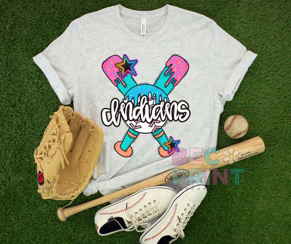 Indians (Baseball Drip) - DTF