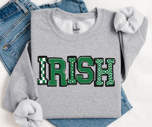 Irish - Kelly Green Mixed (So Sporty Mascot) - DTF