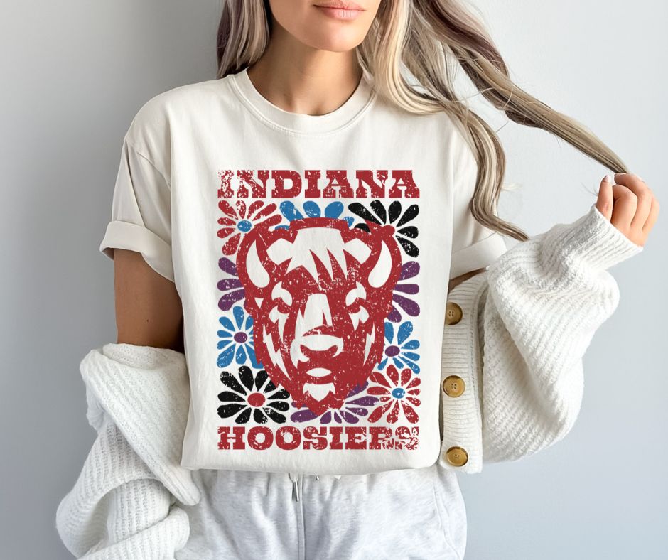 Indiana (Groovy Floral - College) - DTF