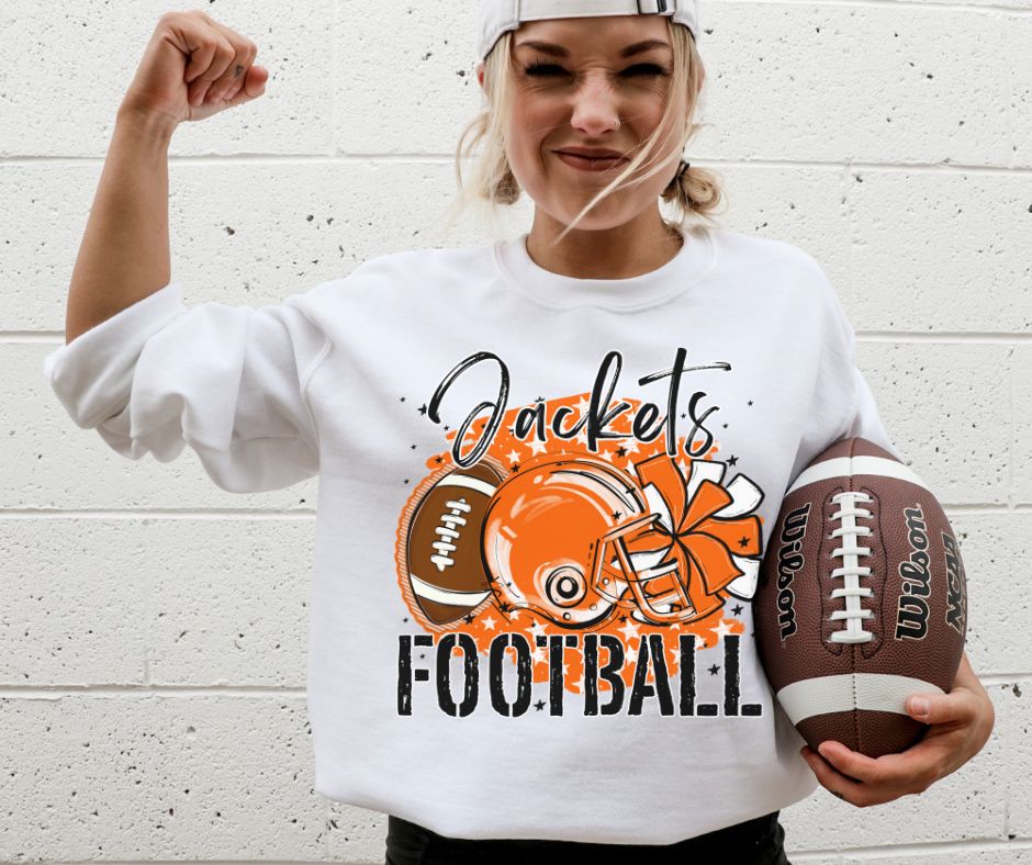 Jackets - Orange (Stars Football Mascots) - DTF