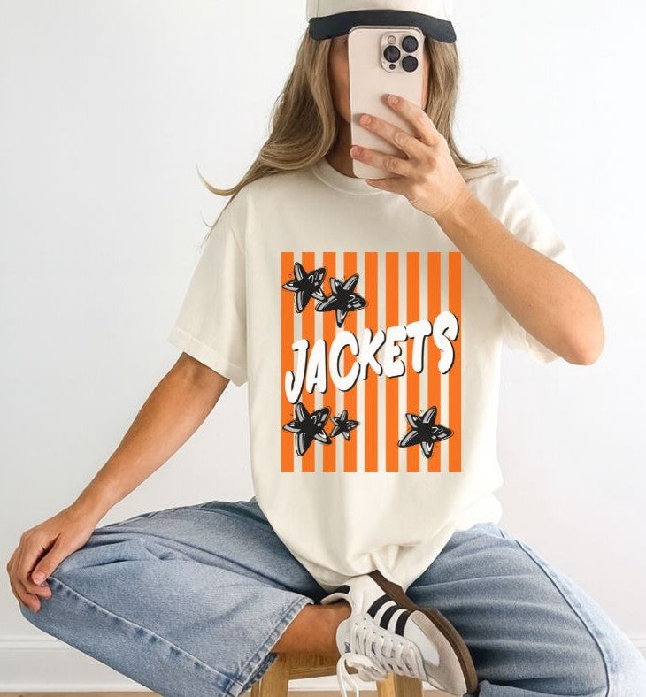 Jackets - Orange/Black (Stars and Stripes Mascot) - DTF