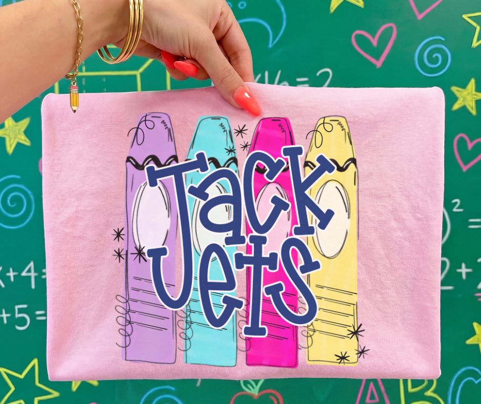 Jackets (Crayon Doodle Mascots) - DTF