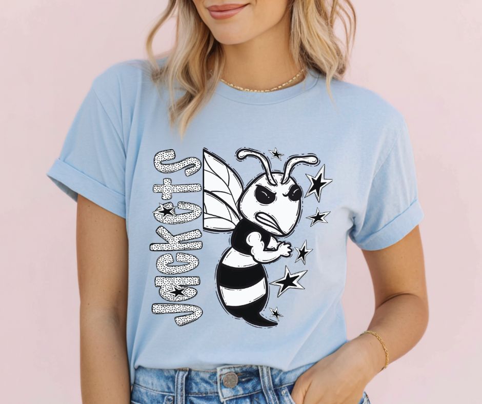 Jackets (Black/White Dotties Mascot) - DTF