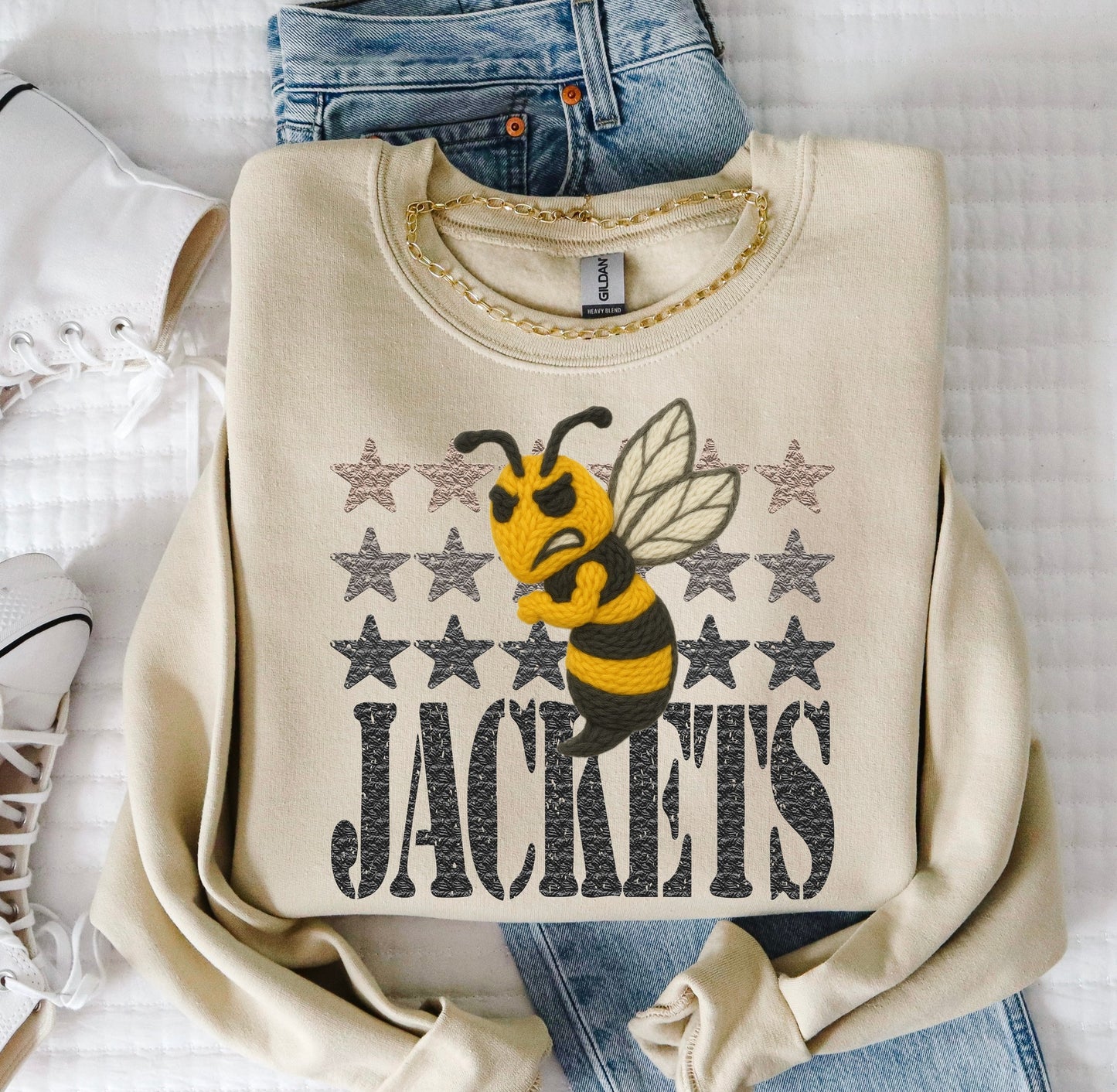 Jackets (Faux Yarn and Stars Mascot) - DTF