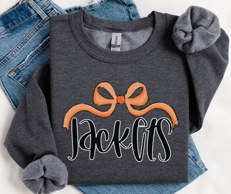 Jackets (Orange Bow) - DTF