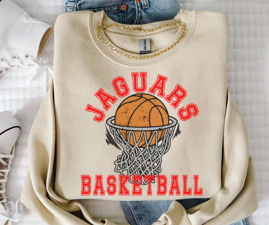 Jaguars (Basketball Grunge Mascot) - DTF