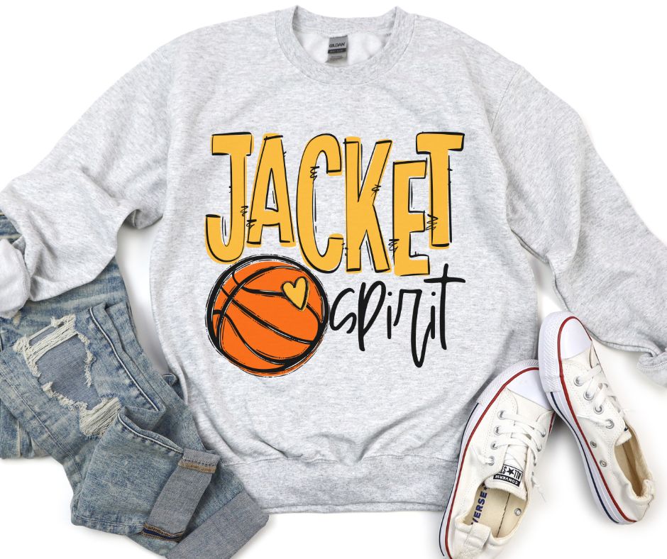 Team Go Spirit Jackets (Basketball - Yellow Gold) - DTF