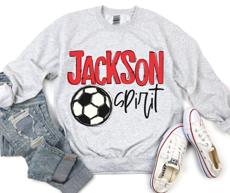 Team Go Spirit Jackson (Soccer - Red) - DTF
