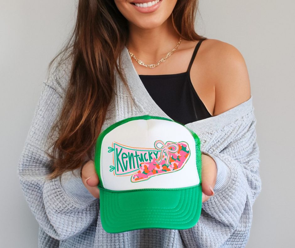 Kentucky (Preppy Floral Flag State) - DTF