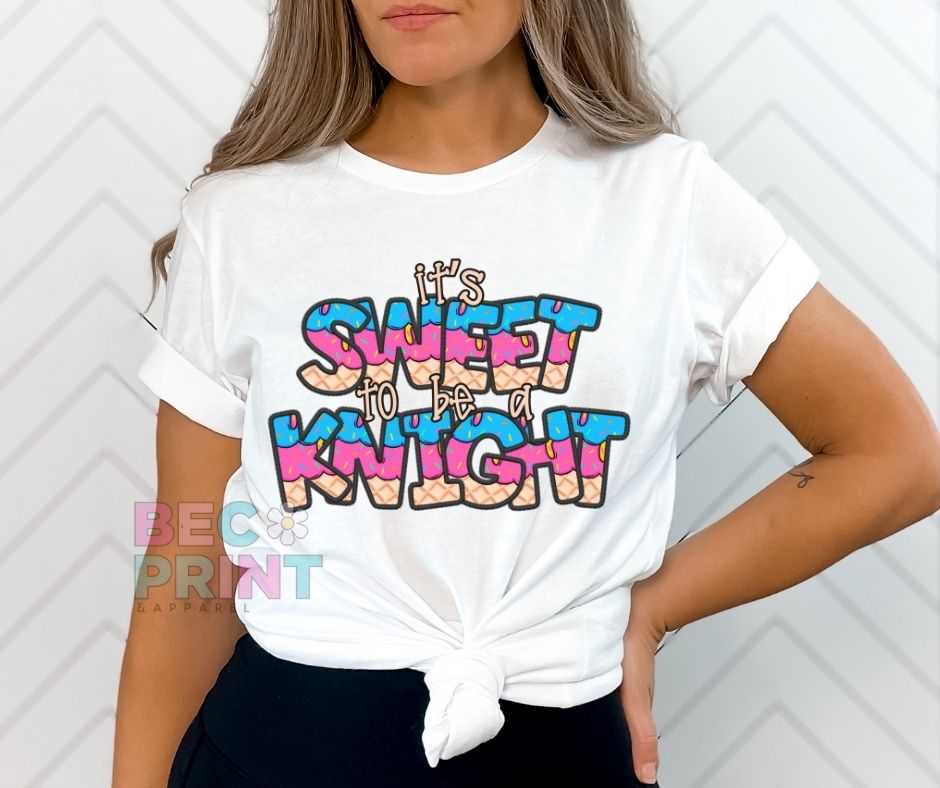 Knight (Sweet to be a - Mascot) - DTF
