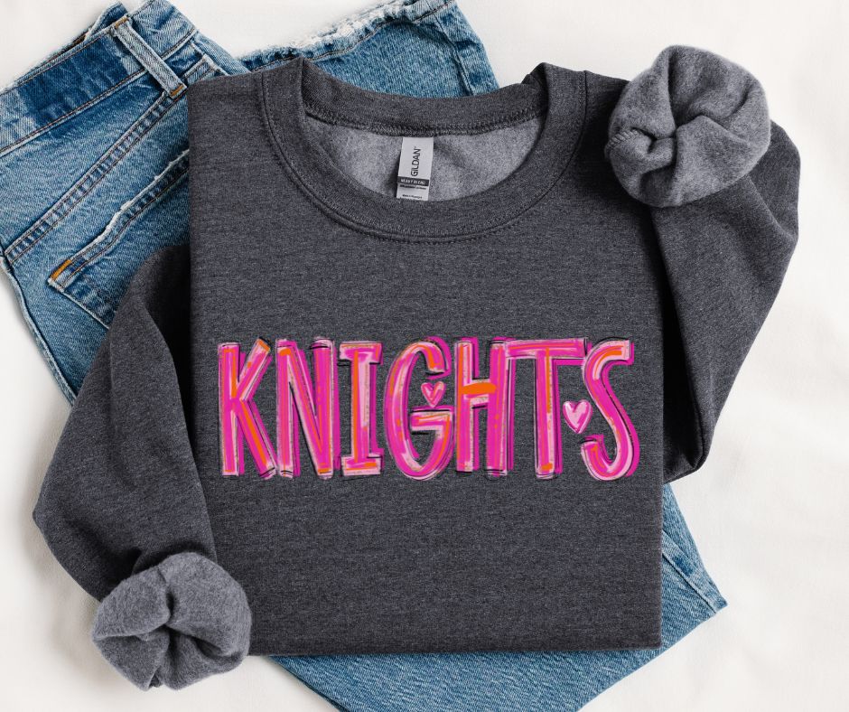 Knights 2 (Pretty in Pink) - DTF