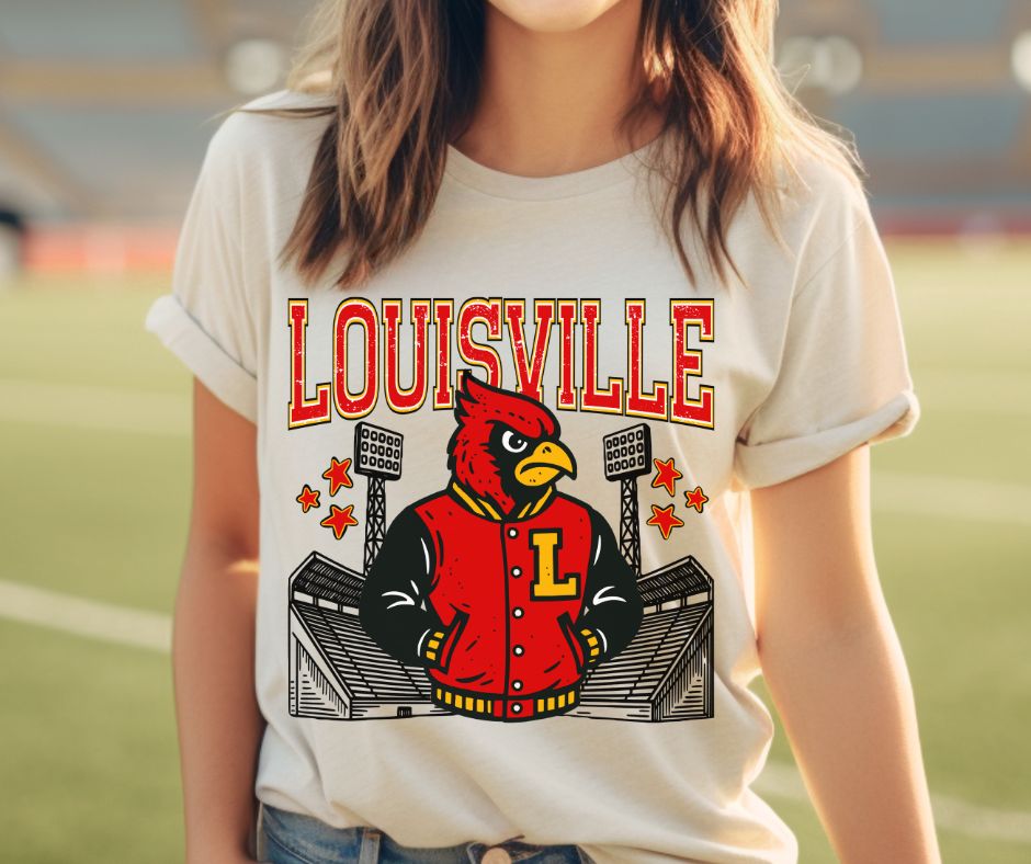 Louisville (College Letterman Mascot) - DTF