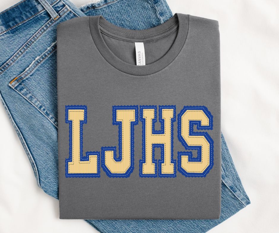 LJHS - Royal Blue/Yellow Gold (Prepster Mascot) - DTF