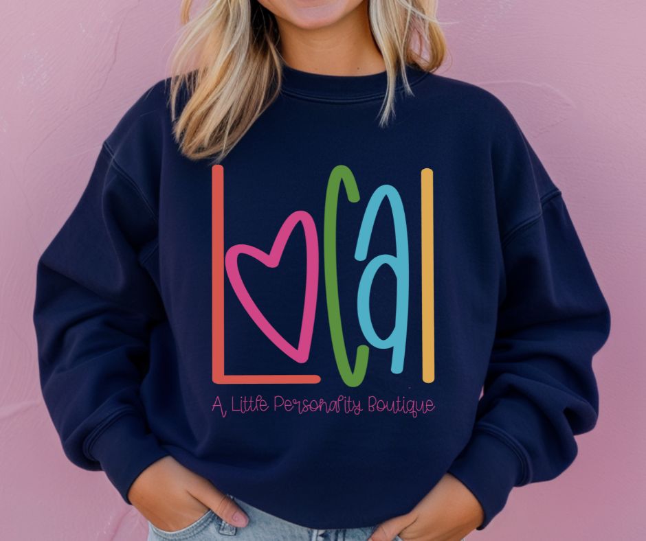Local Lettering (A Little Personality Boutique) - DTF