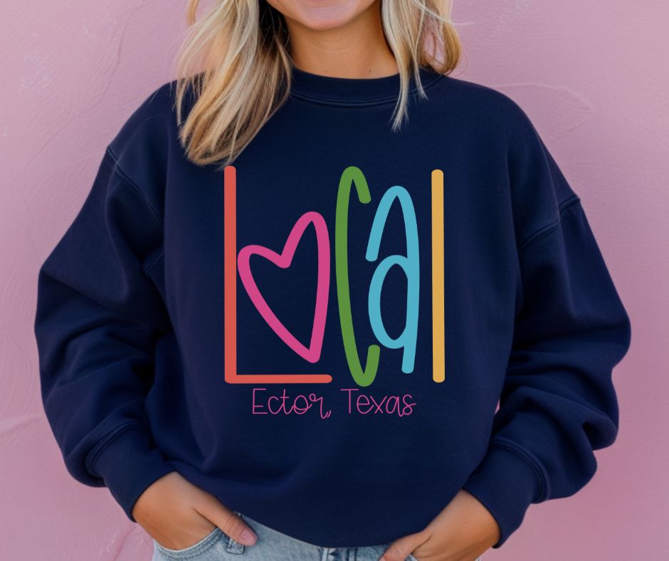 Local Lettering (Ector, Texas) - DTF