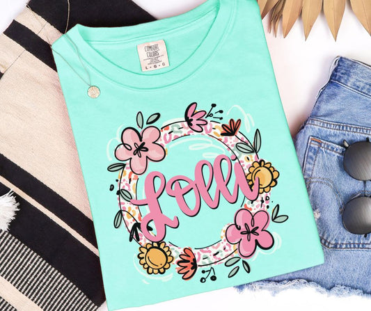 Lolli (Colorful Floral Leopard) - DTF