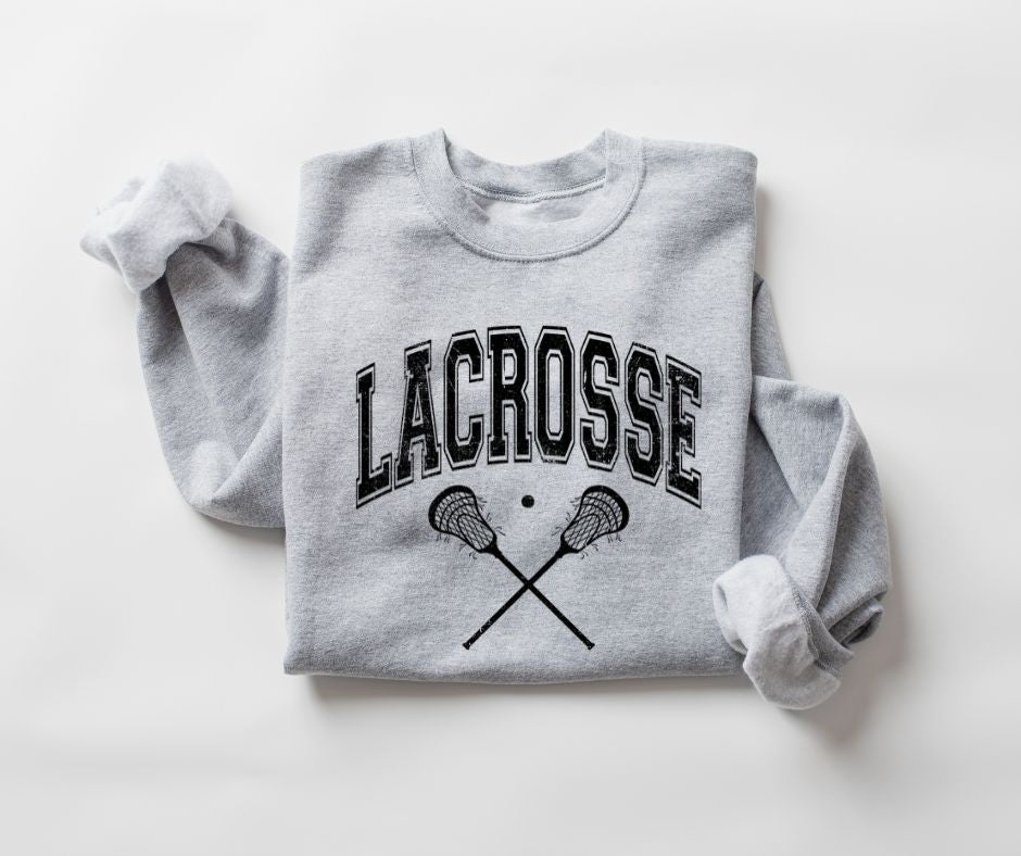 Lacrosse Arched (black) - DTF