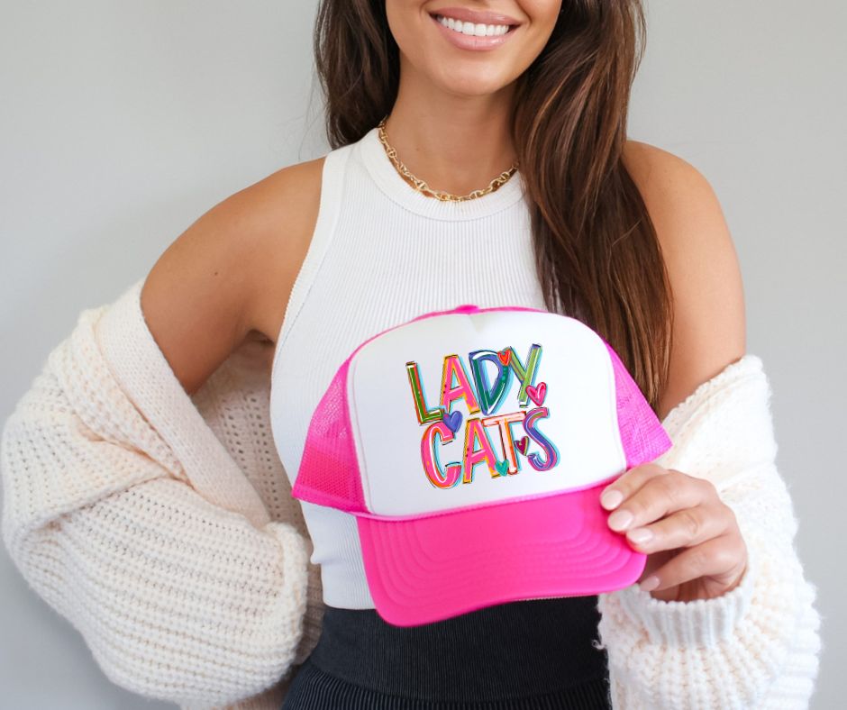 Lady Cats (Cheery Designs - Mascot) - DTF