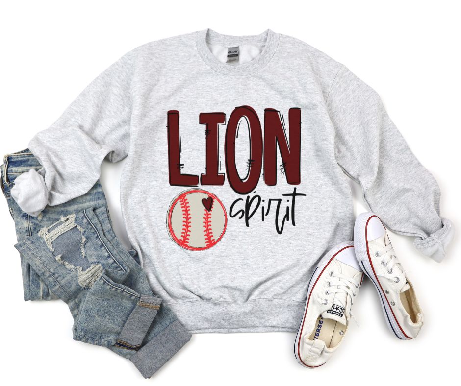 Team Go Spirit Lions (Baseball - Maroon) - DTF