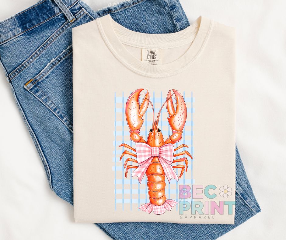 Lobster Coquette (Coastal/Fisherman Aesthetic) - DTF