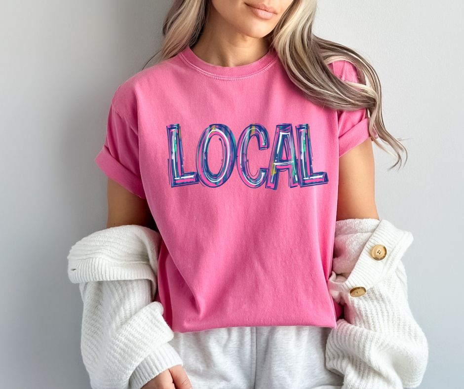 Local (Splatter Paint) - DTF