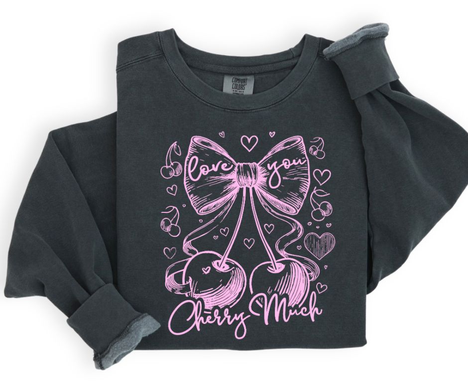 Love you Cherry Much (Pink) - DTF