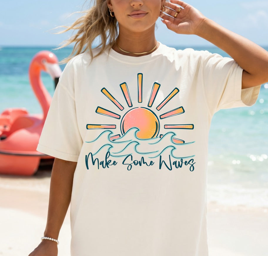 Make Some Waves - DTF