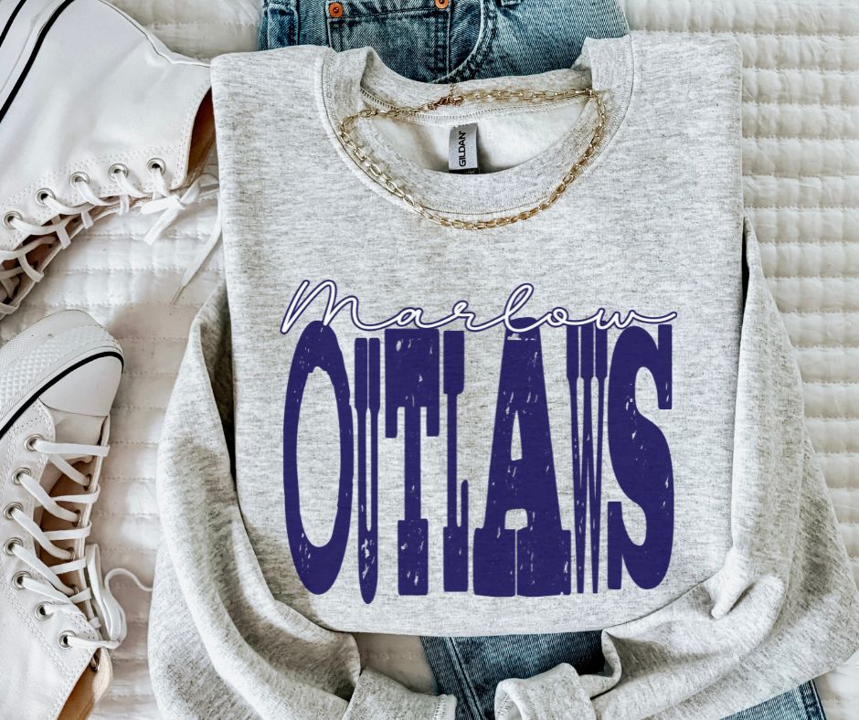 Outlaws - Marlow (Mixed Up Mascot) - DTF