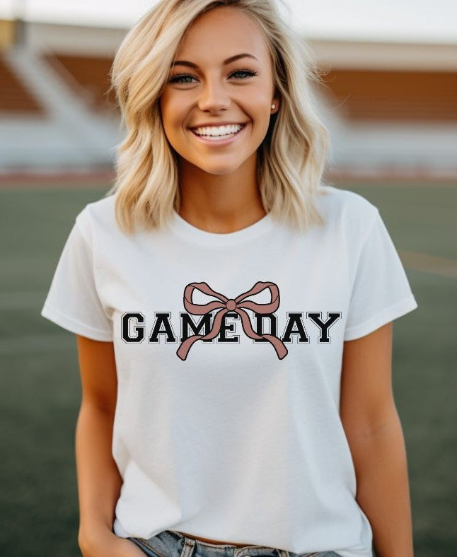 Game Day Coquette (Maroon) - DTF