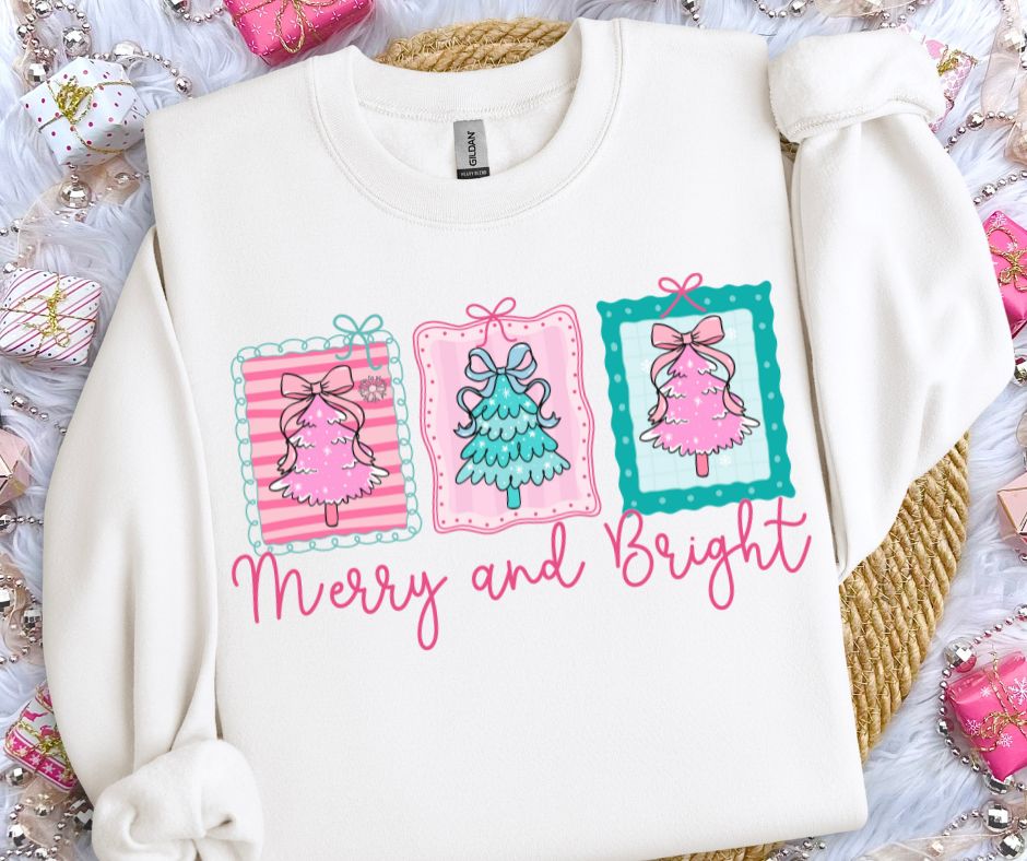 Merry and Bright Trio - DTF