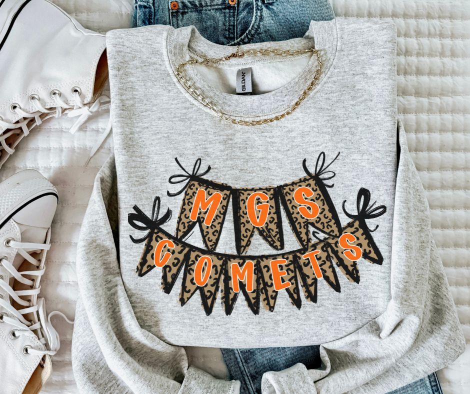 Comets - MGS - Leopard (Spirit Pennants) - DTF