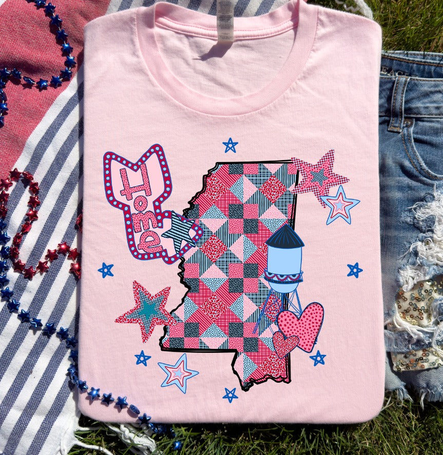 Mississippi (Patchwork Home States) - DTF