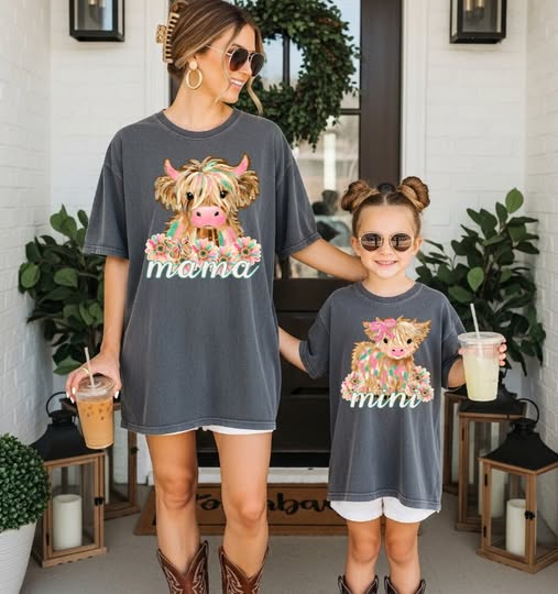 Mama & Mini Cows - DTF