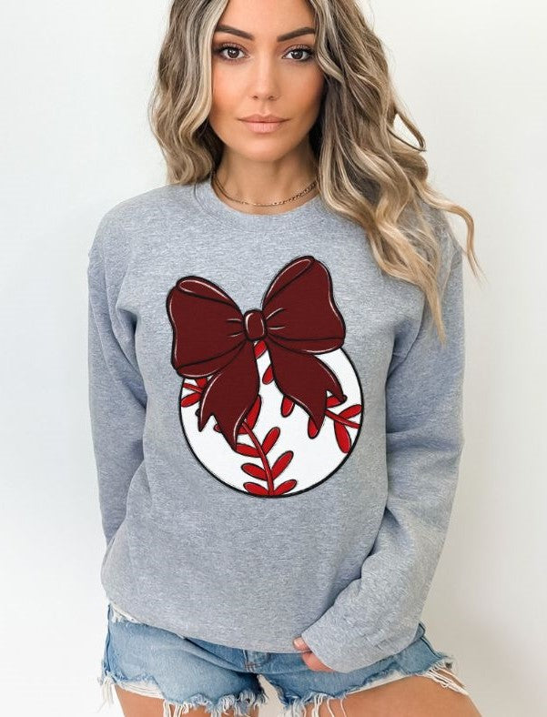 Bows and Balls (Baseball) - DTF