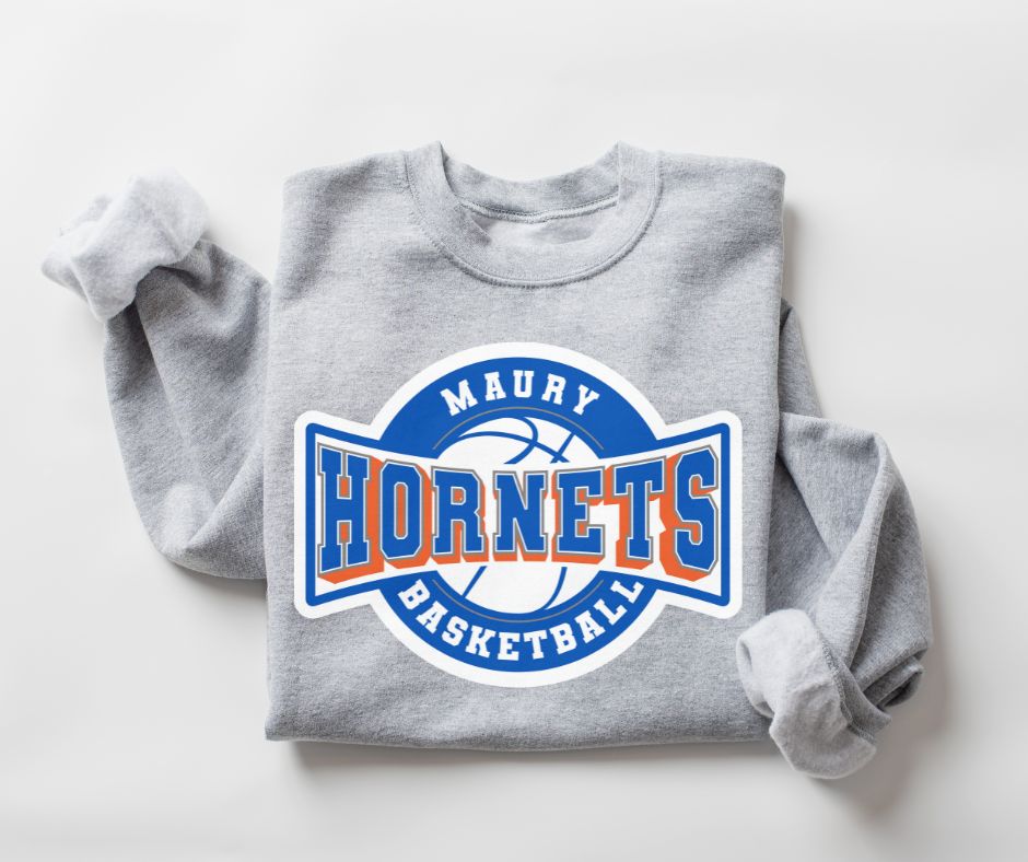 Maury Hornets Basketball - DTF