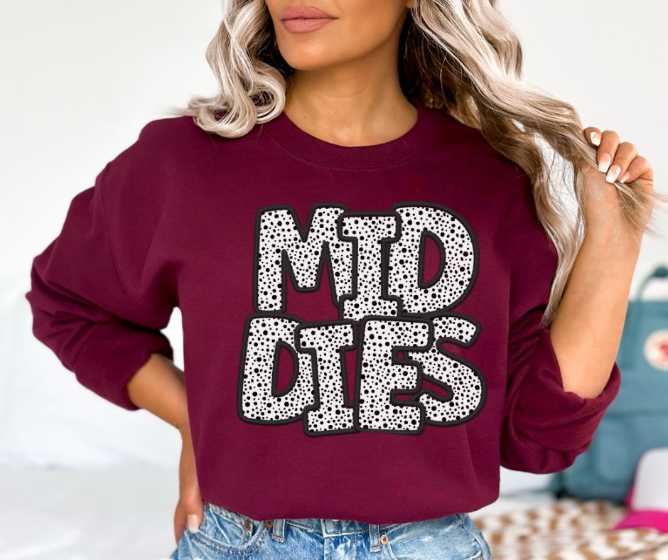 Middies (Dalmatian Polka Dots Mascot) - DTF