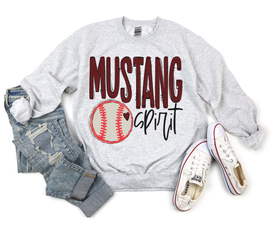 Team Go Spirit Mustangs (Baseball - Maroon) - DTF
