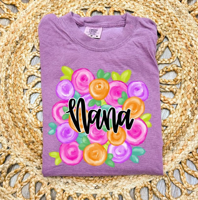 Nana (Mother's Day Floral) - DTF