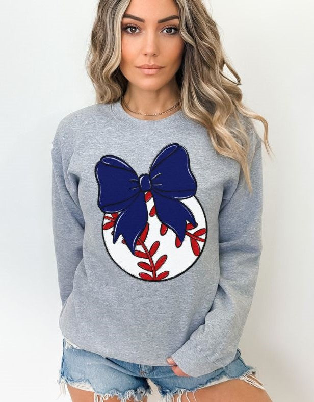Bows and Balls (Baseball) - DTF