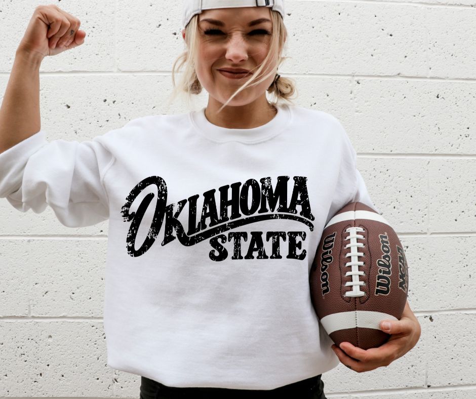 Oklahoma State (College Simple Vintage Style) - DTF