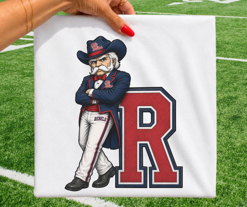 Ole Miss (Leaning Mascots) - DTF