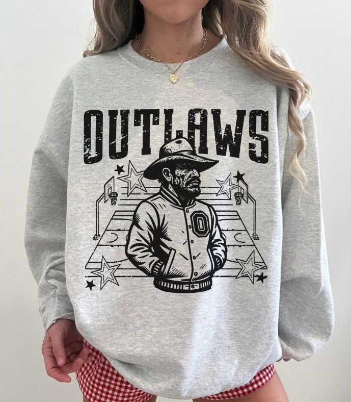 Outlaws (Basketball Letterman Mascot) - DTF