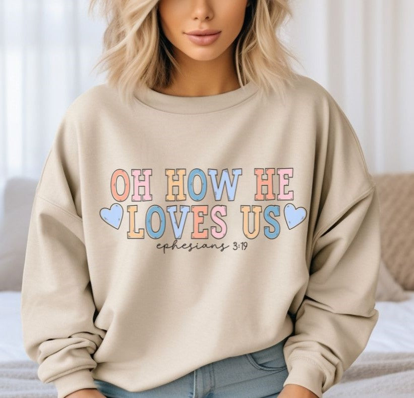 Oh how He loves us - DTF