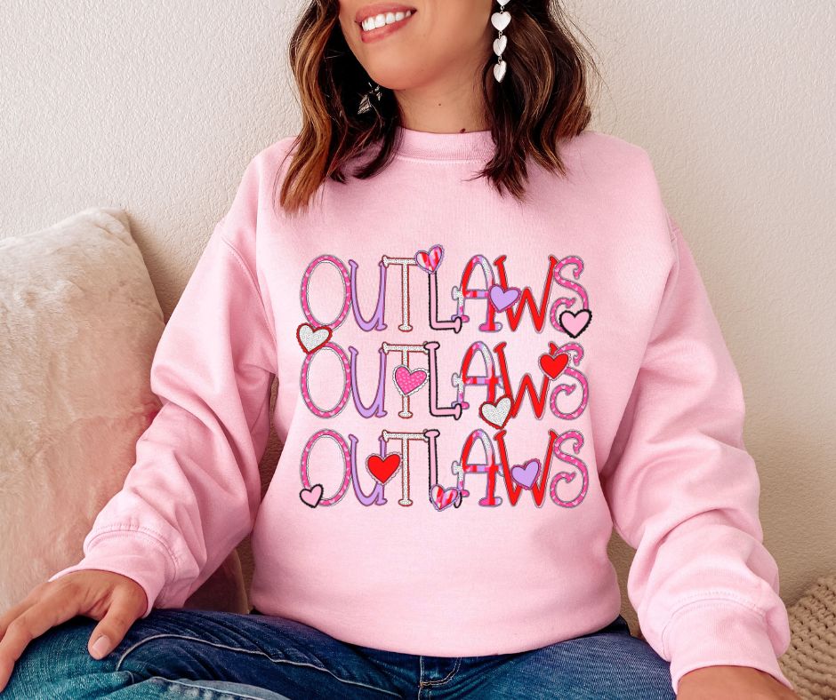 Outlaws (Valentine Heart Mascots) - DTF